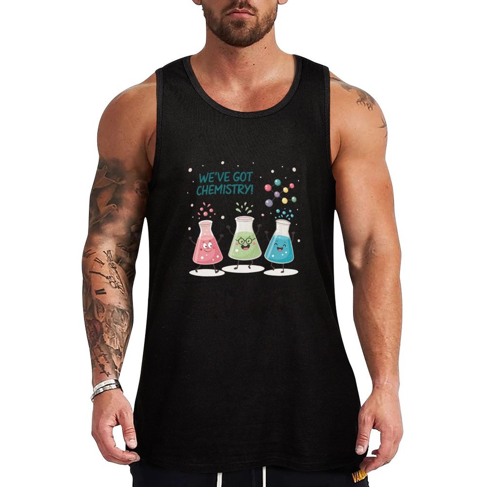 Science Buddy - Science Beaker Buddies Tank Top Durable