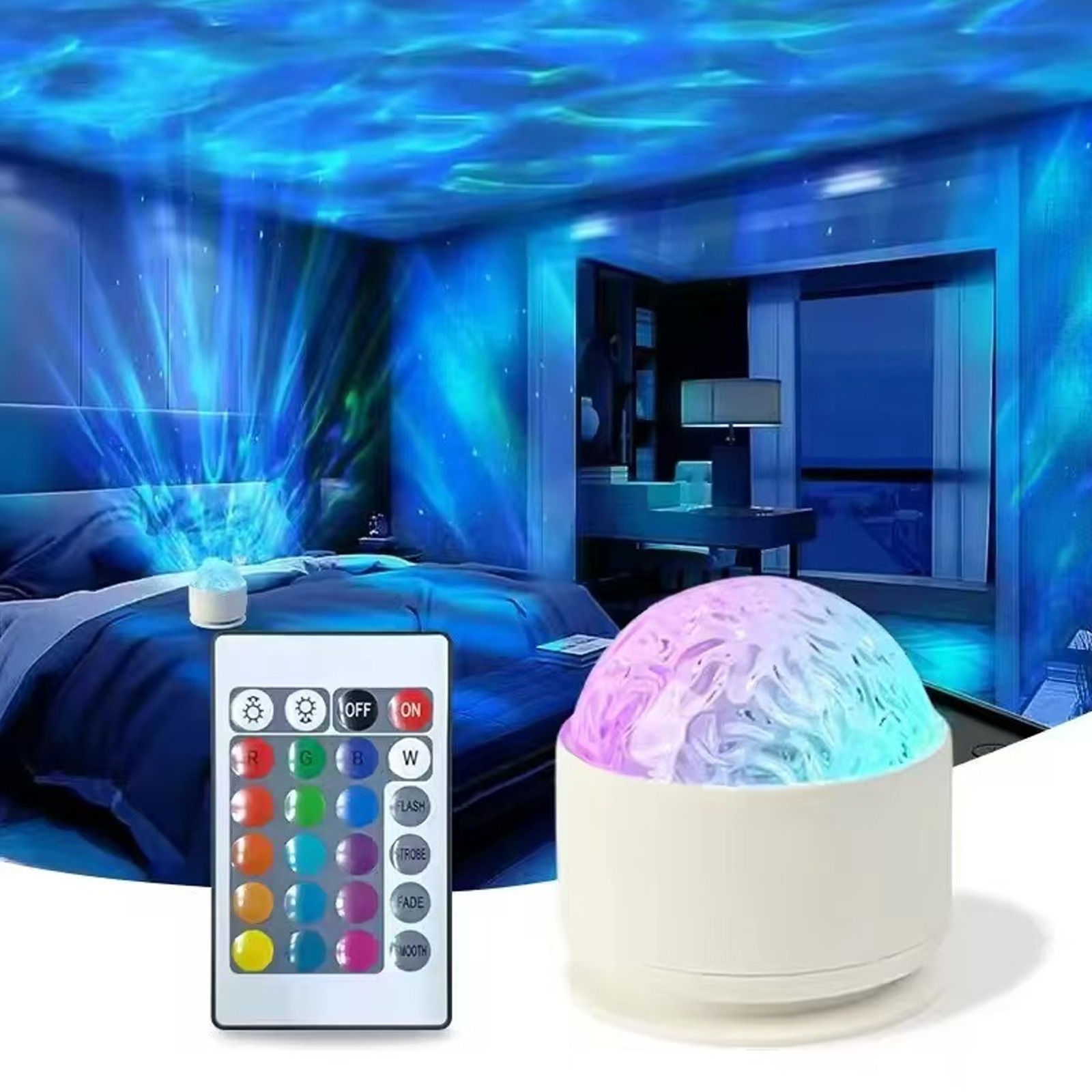 Planetarium Projector Home - 1pcs 2-in-1 Aurora Borealis & Star