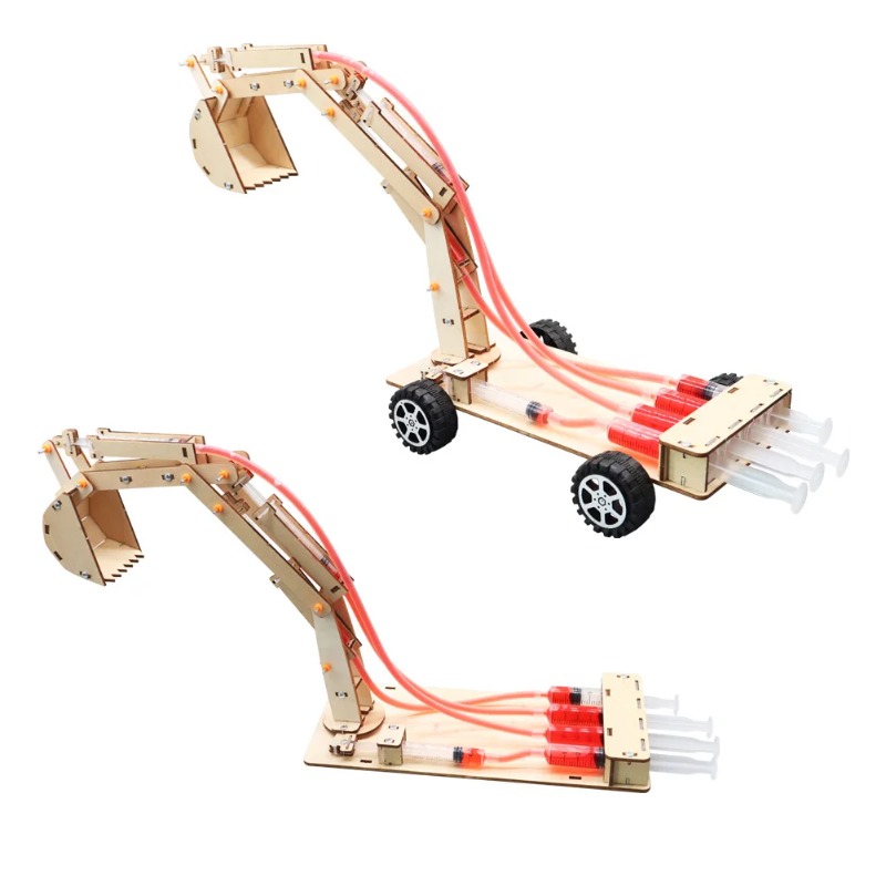 Handmade Hydraulic Excavator D - Science Diy Model incelemesi ve fiyatı