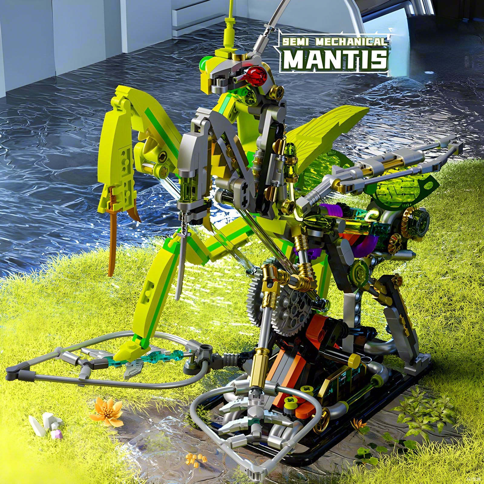 DIY Mantis building blocks sem - Science Diy Model incelemesi ve fiyatı