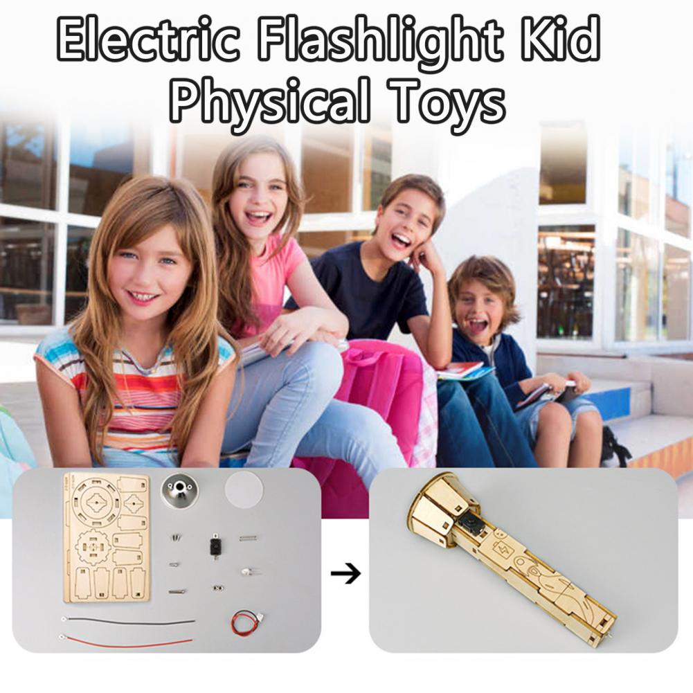 Wooden DIY Flashlight Puzzle K - Science Project Kit incelemesi ve fiyatı