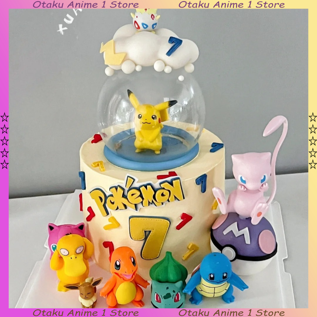 13PCS/SET Pikachu Cake Topper  - Science Of Happiness incelemesi ve fiyatı