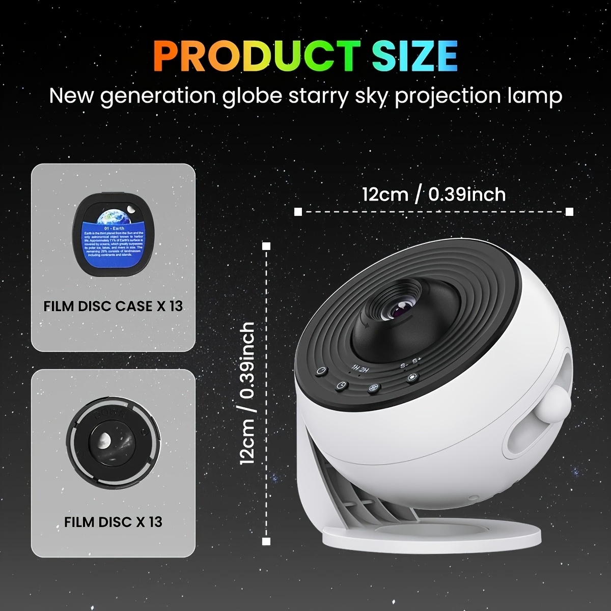 Galaxy Star Projector 360° Rot - Planetarium Projector Home incelemesi ve fiyatı