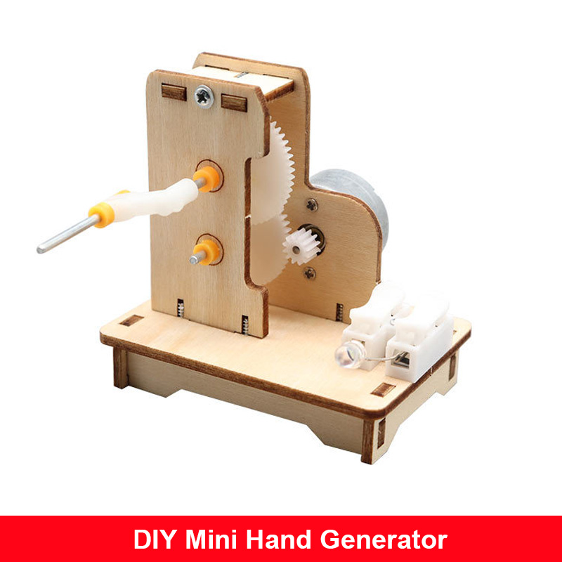 DIY Mini Hand Generator DIY Sc - Science Diy Model incelemesi ve fiyatı