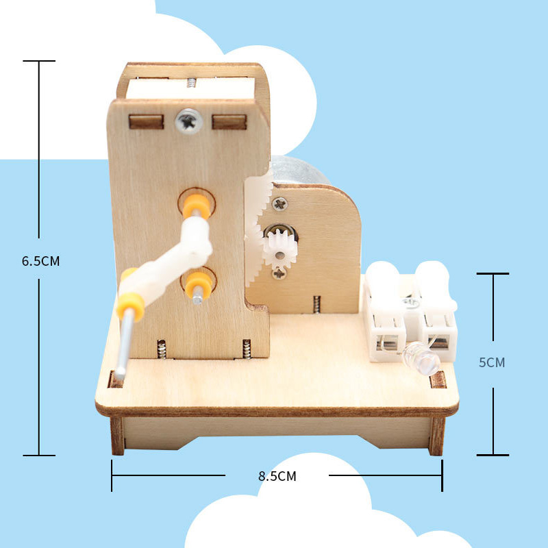 DIY Mini Hand Generator DIY Sc - Science Diy Model incelemesi ve fiyatı