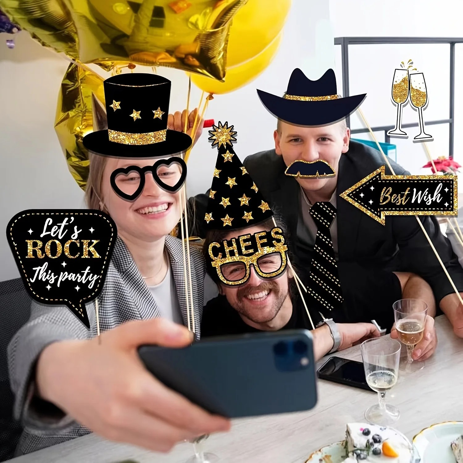 36pcs of Birthday Photo Booth  - Science Of Happiness incelemesi ve fiyatı