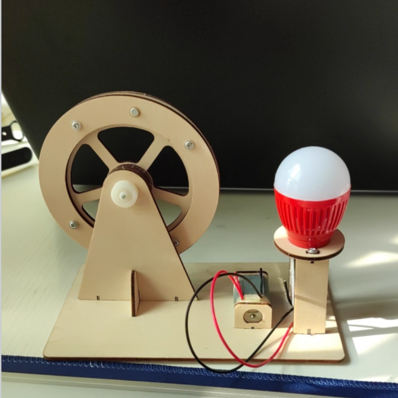 Mini DIY Hand Crank Generator  - Science Diy Model incelemesi ve fiyatı