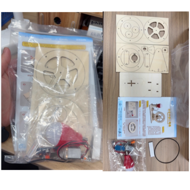 Mini DIY Hand Crank Generator  - Science Diy Model incelemesi ve fiyatı