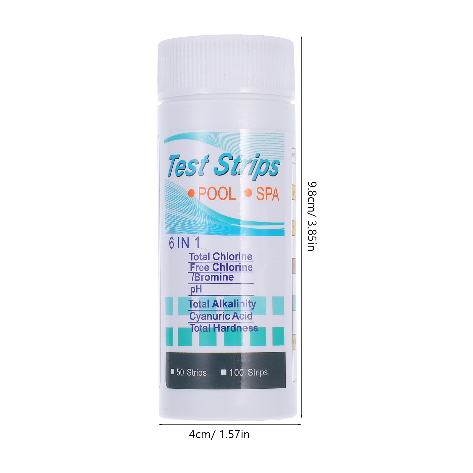 50Pcs Pool PH Test Strips 6 in - Ph Strip Test incelemesi ve fiyatı