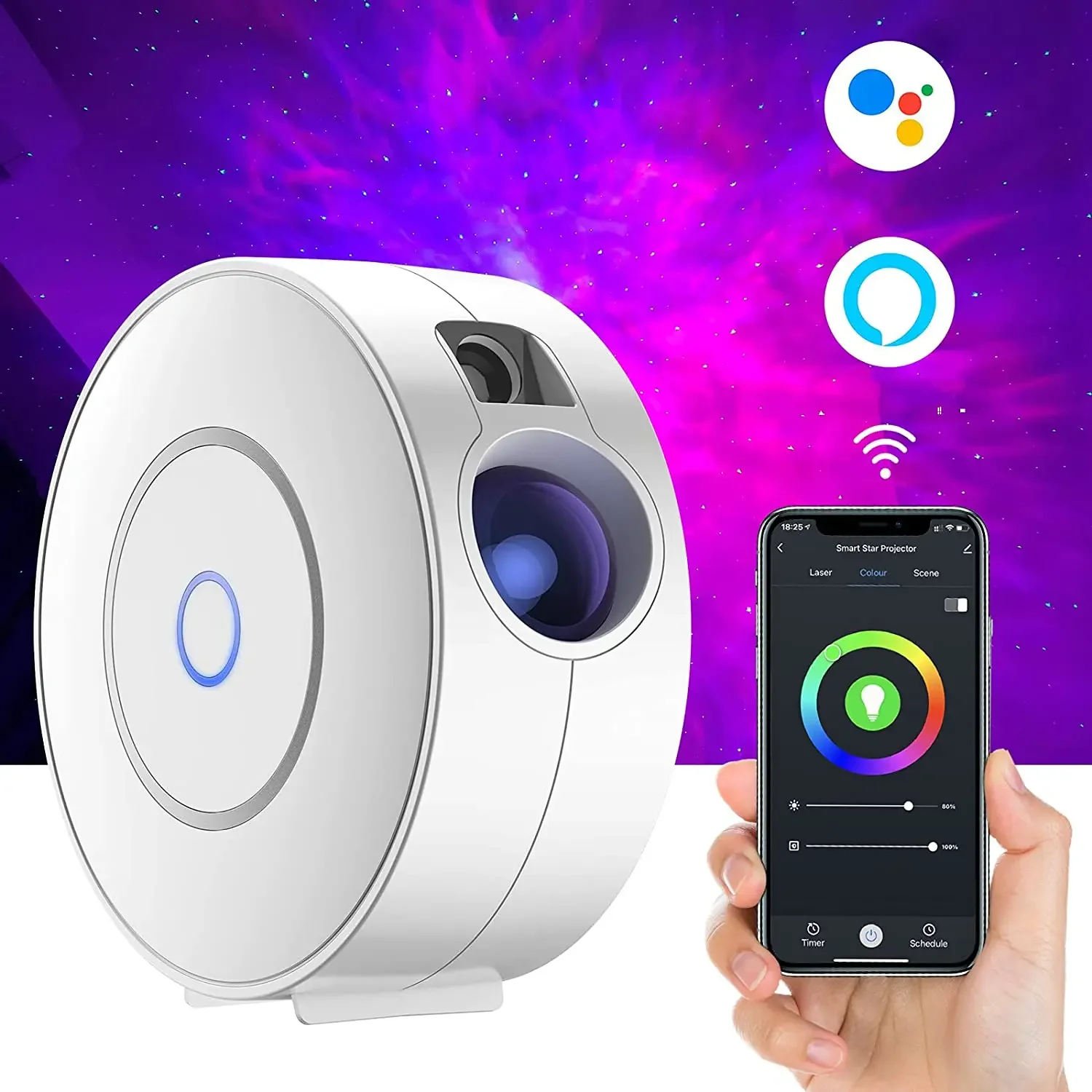 Tuya WiFi Intelligent Aurora G - Planetarium Projector Home incelemesi ve fiyatı