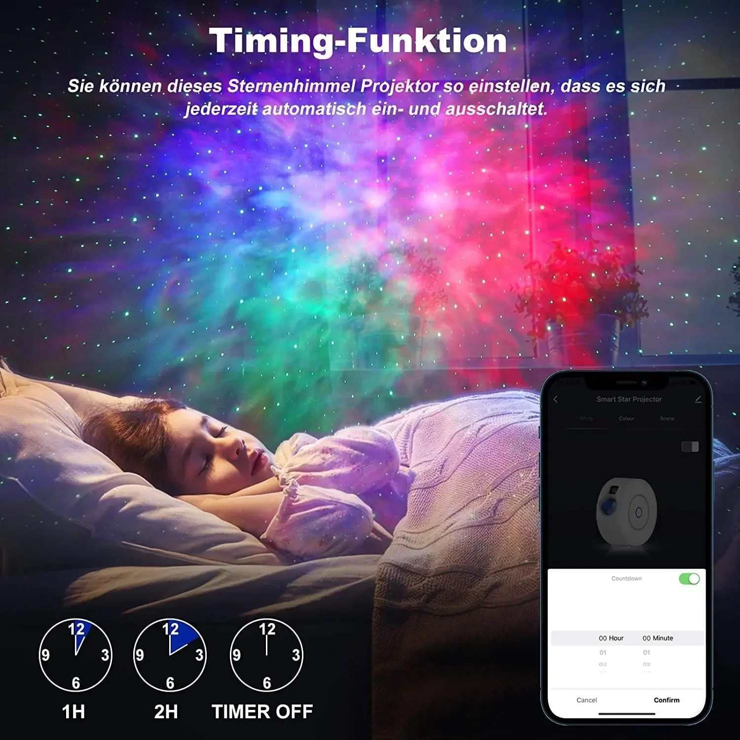 Tuya WiFi Intelligent Aurora G - Planetarium Projector Home incelemesi ve fiyatı