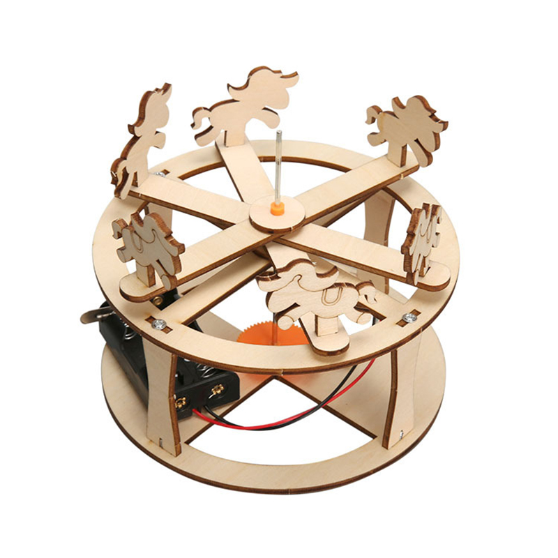 HUAHUABuild Your Own Carousel  - Science Toys Diy incelemesi ve fiyatı