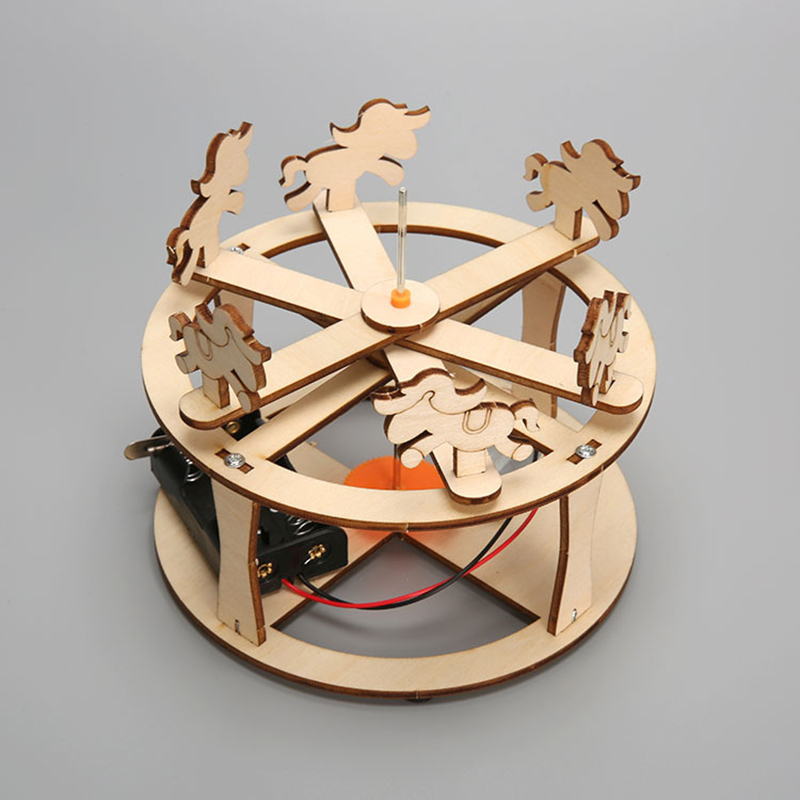 HUAHUABuild Your Own Carousel  - Science Toys Diy incelemesi ve fiyatı