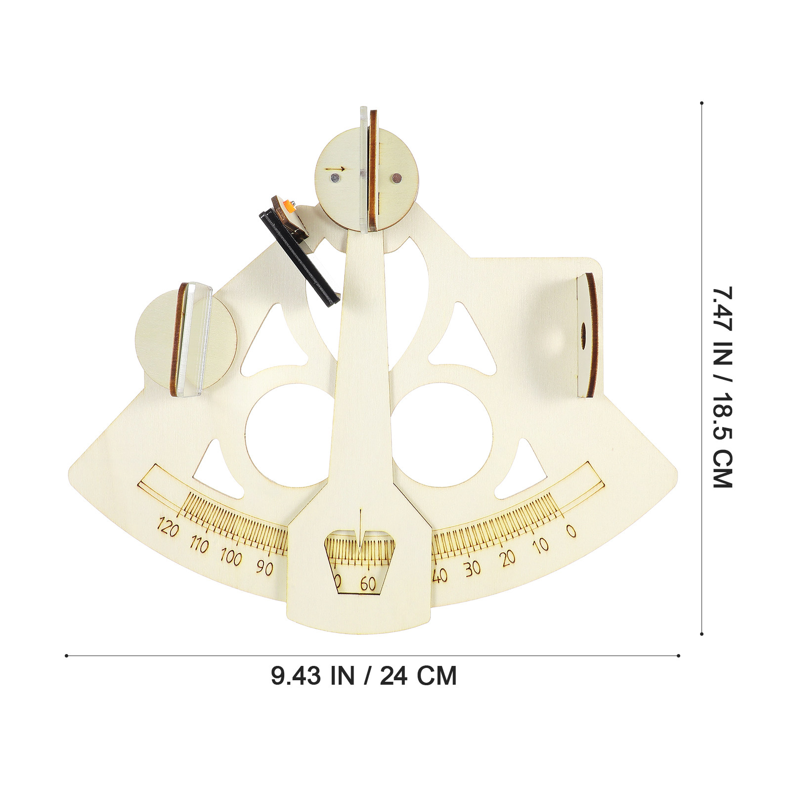 1Set DIY Nautical Sextant Crea - Science Project Kit incelemesi ve fiyatı