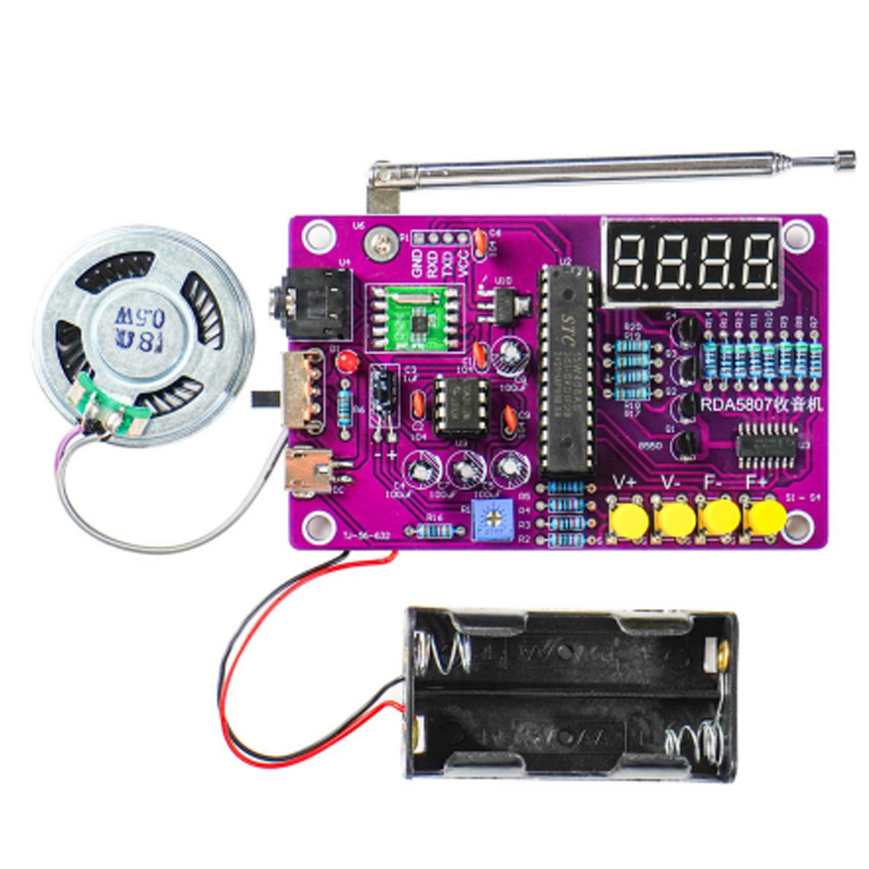 DIY FM Radio Electronic Kit 87 - Science Project Kit incelemesi ve fiyatı