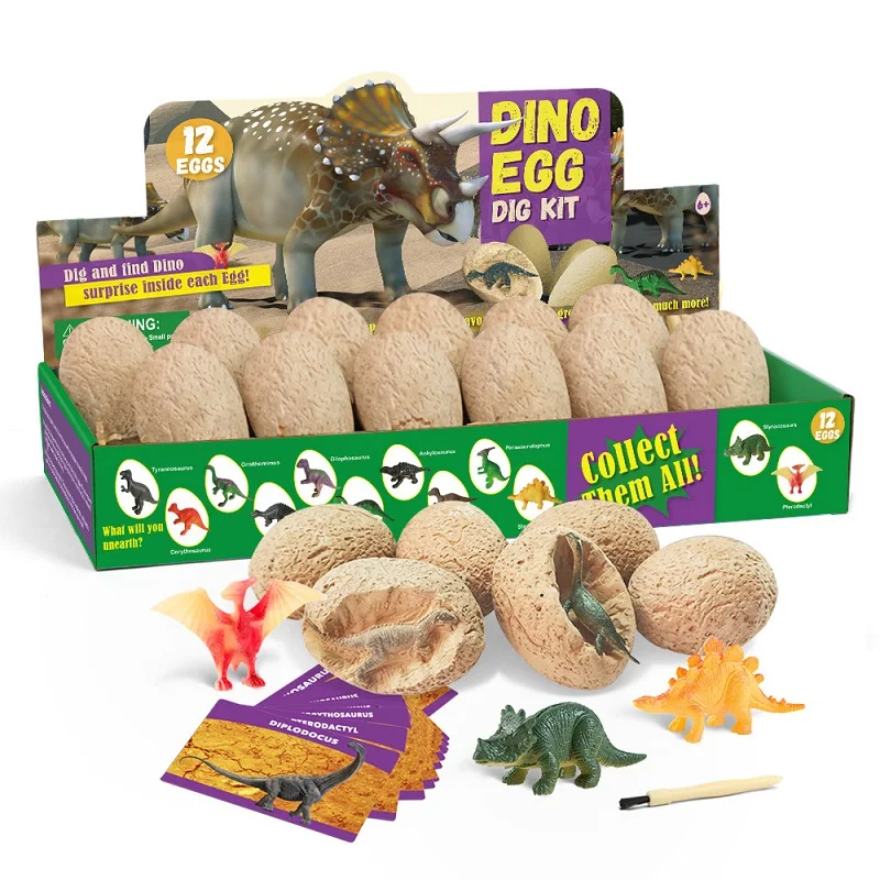 12PCS Archeological Dinosaur E - Science Toy incelemesi ve fiyatı