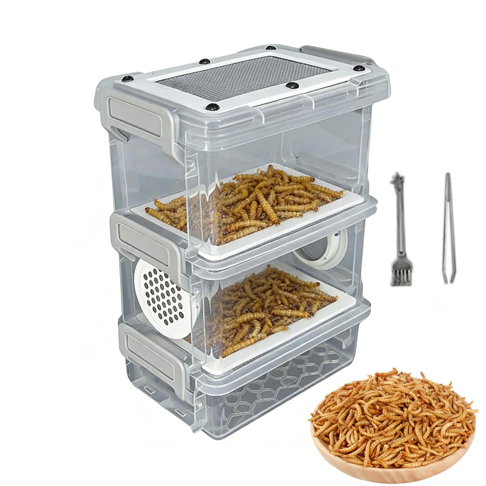 Mealworm Breeding Kit 3-Layer  - Science Hobbyist incelemesi ve fiyatı