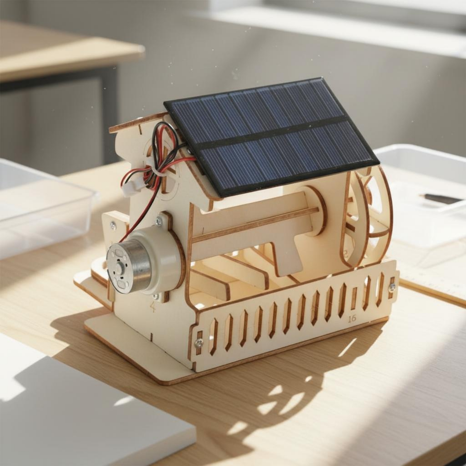 Rice Hulling Water Wheel Hands - Science Project Kit incelemesi ve fiyatı