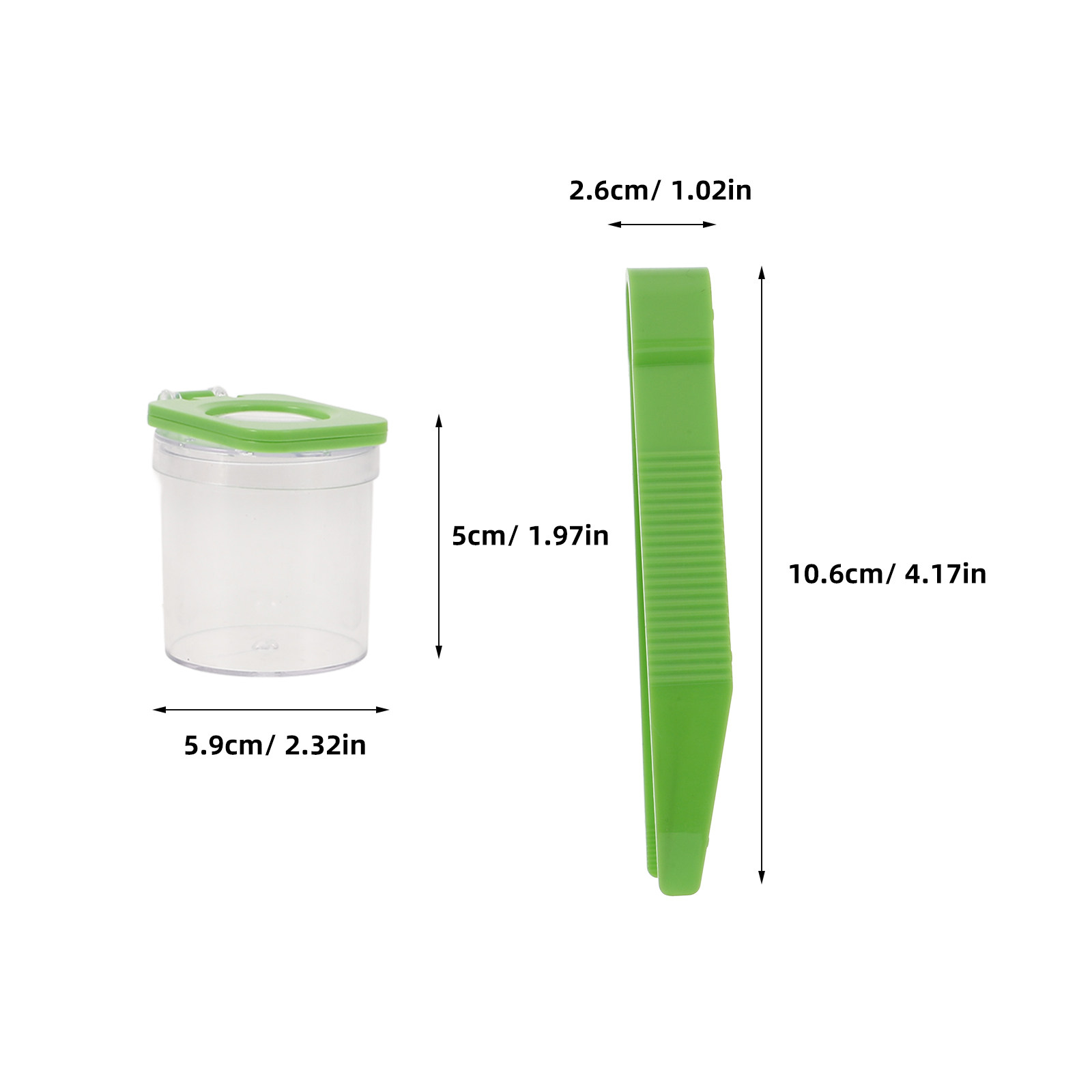 4Pcs Observation Jar Magnifyin - Science Toy incelemesi ve fiyatı