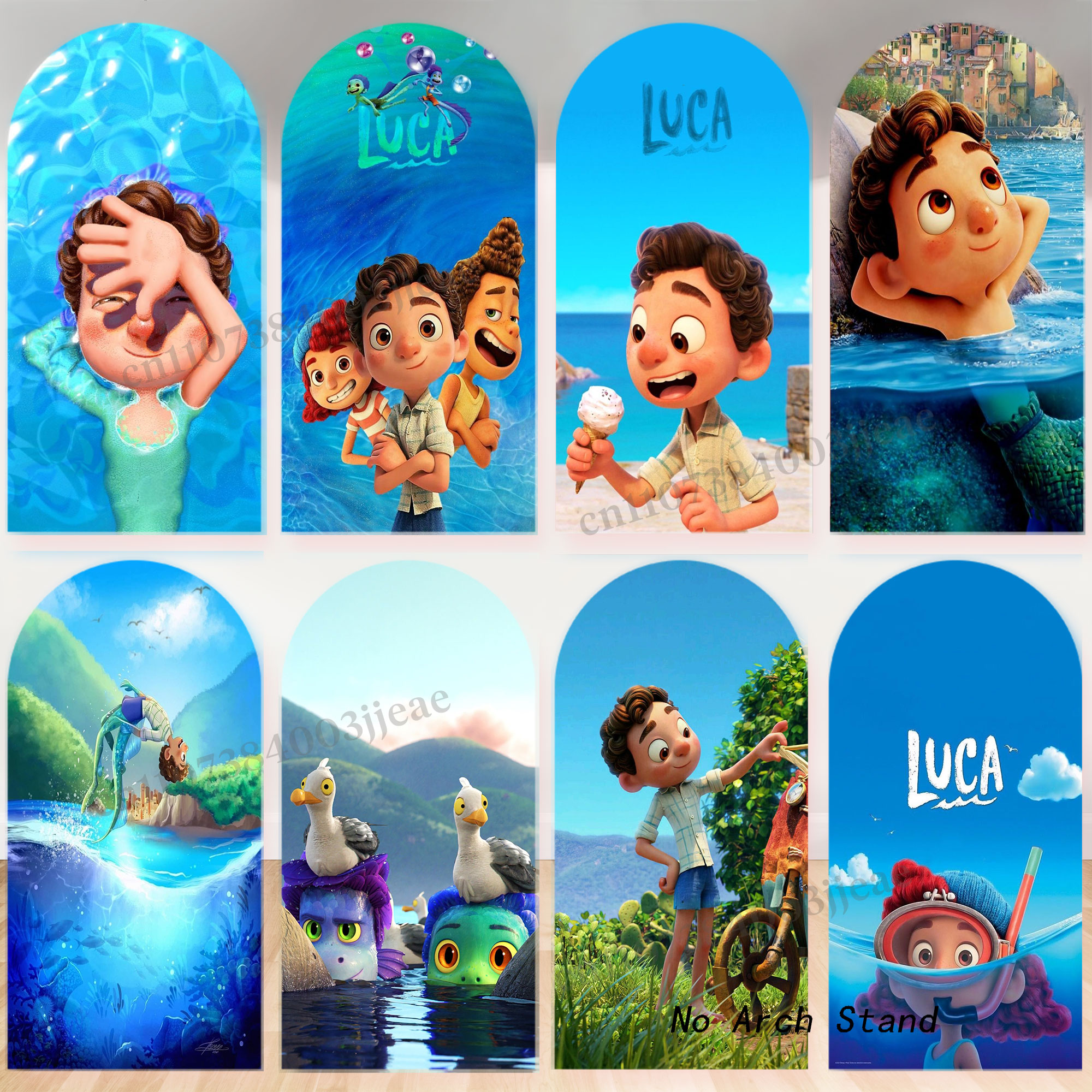 Cartoon Luca Theme Arch Backdr - Science Of Happiness incelemesi ve fiyatı