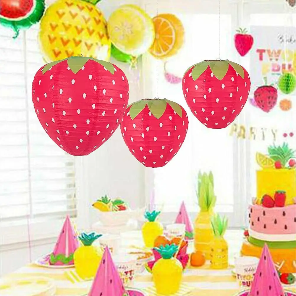 Pink Strawberry Paper Lantern  - Science Of Happiness incelemesi ve fiyatı