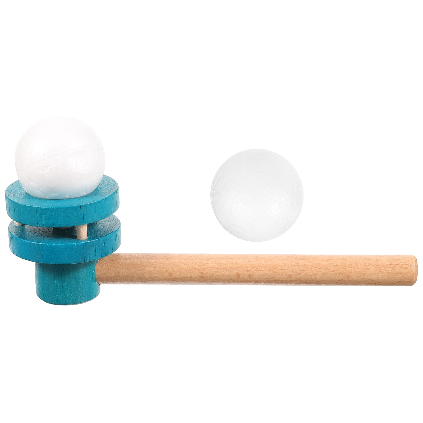 1Pcs Wooden Blowing Ball Float - Science Toy incelemesi ve fiyatı