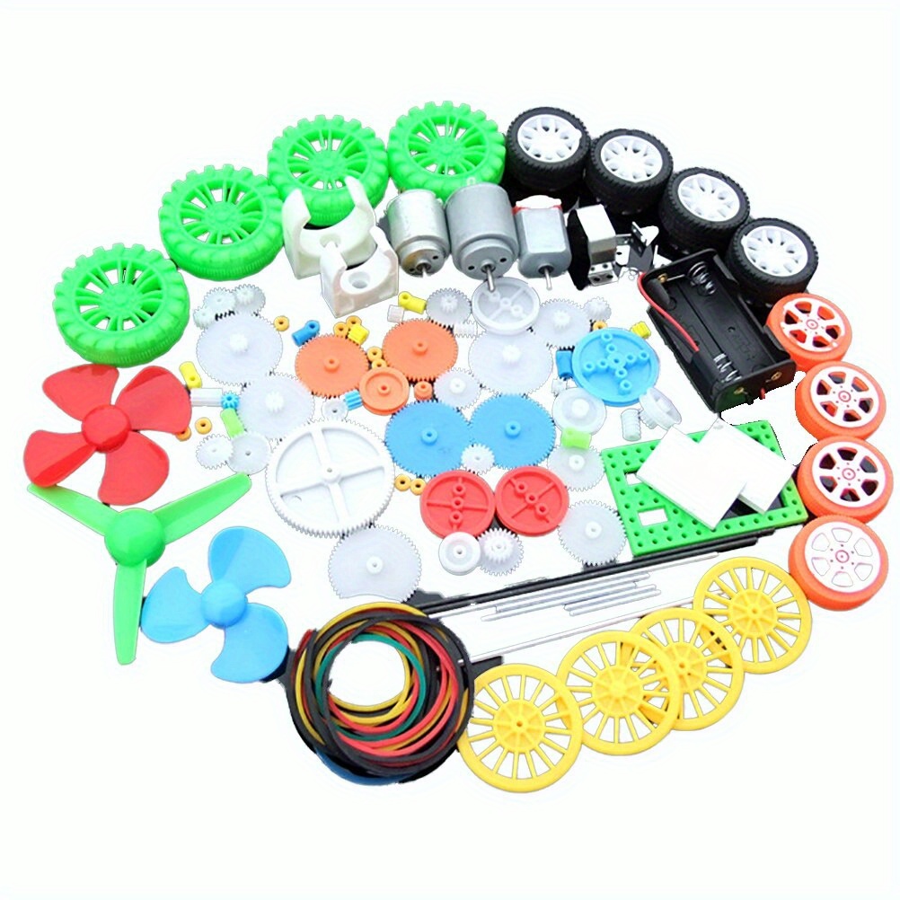 112pcs DC Motor Kit Electric M - Science Project Kit incelemesi ve fiyatı