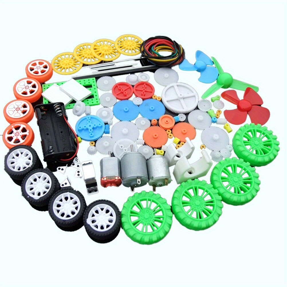 112pcs DC Motor Kit Electric M - Science Project Kit incelemesi ve fiyatı