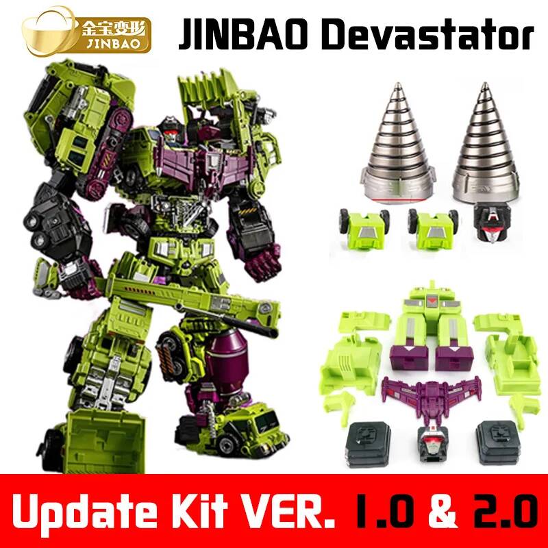 Jinbao Devastator Update Kit P - Science Robot incelemesi ve fiyatı