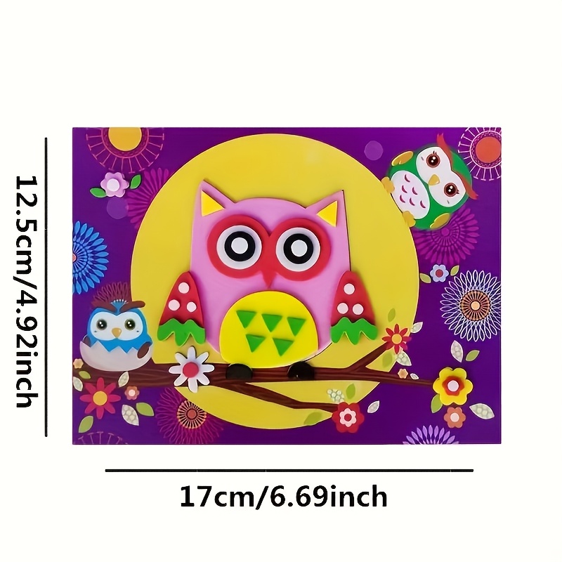3D Stickers for Kids, Disposab - Science Toys Diy incelemesi ve fiyatı