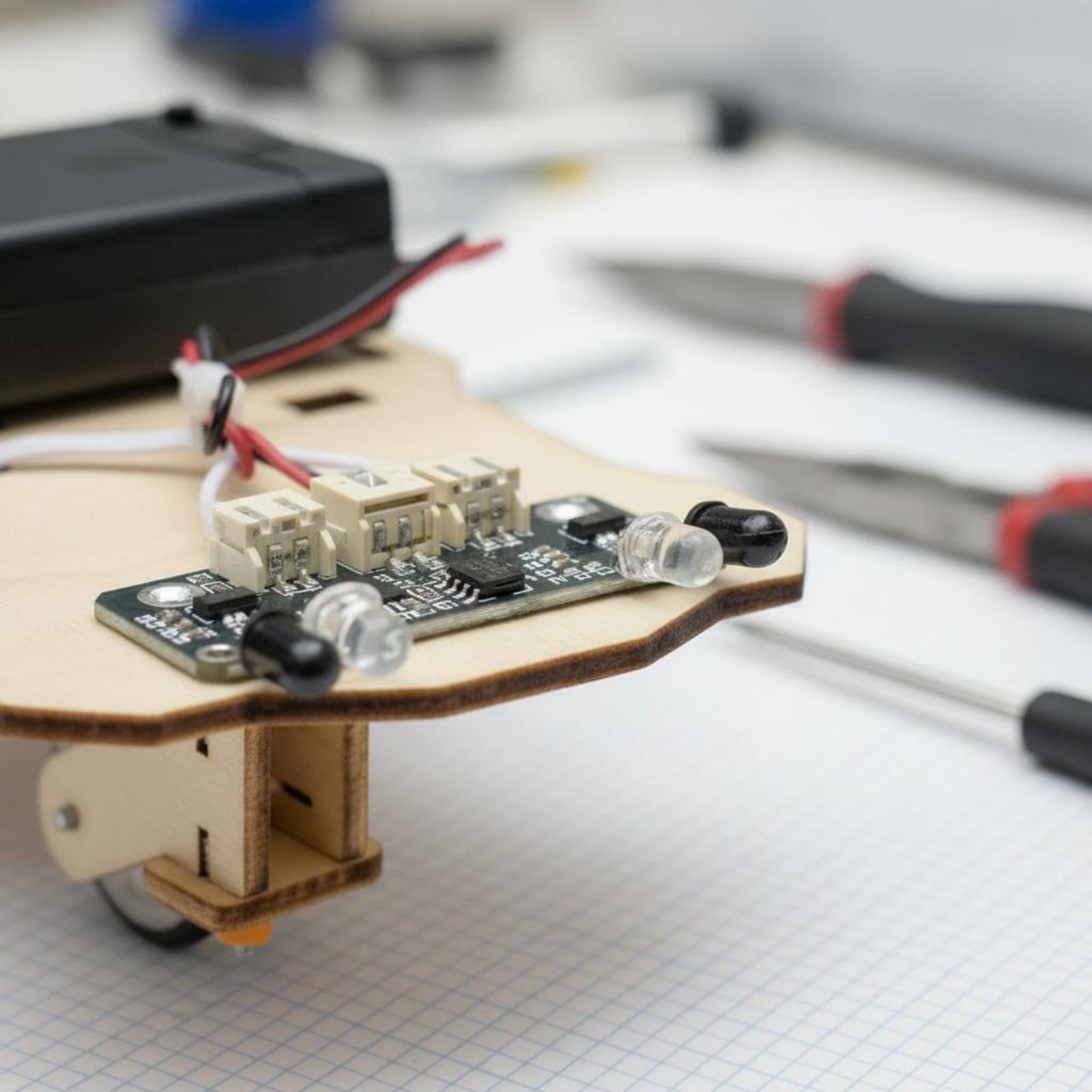 Wooden Intelligent Vehicle Kit - Science Robot incelemesi ve fiyatı