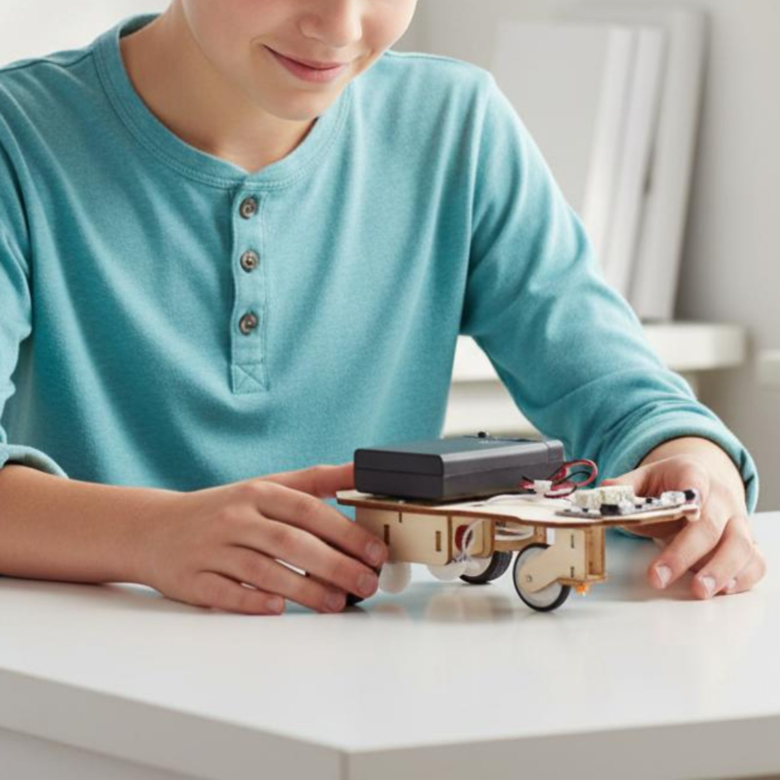 Wooden Intelligent Vehicle Kit - Science Robot incelemesi ve fiyatı